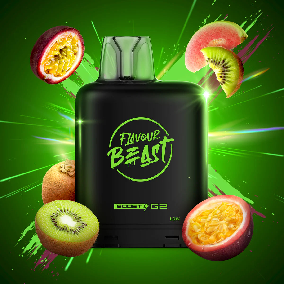 LEVEL X F.BEAST (G2) - KEWL KIWI PASSIONFRUIT now available at Ooh My Vape
