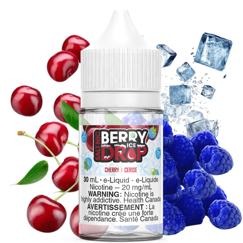 B.DROP ICE 20MG/30ML - CHERRY now available at Ooh My Vape