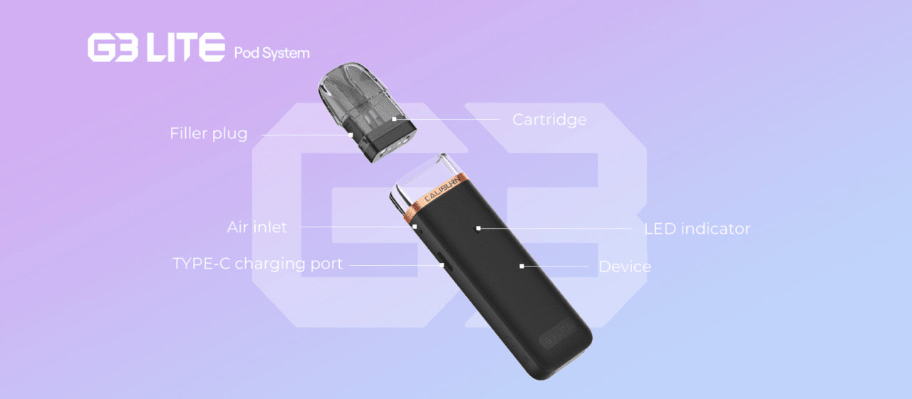 CALIBURN DEVICE (G3LITE) - PALE PURPLE