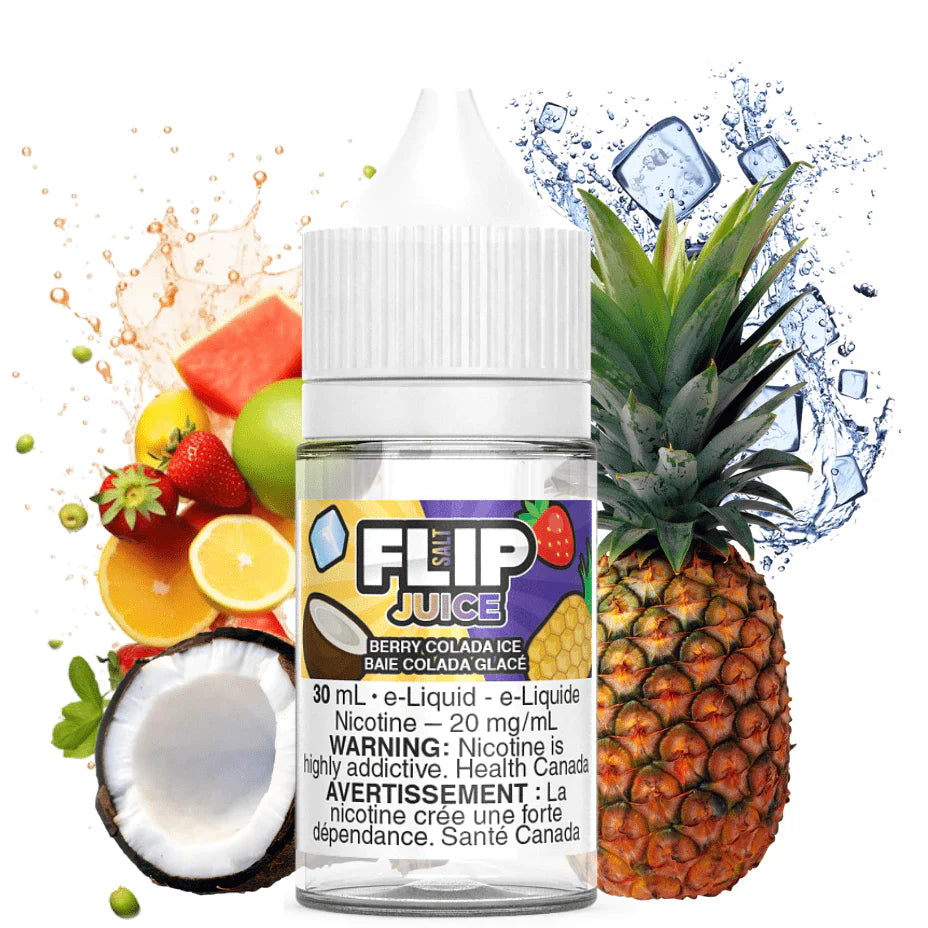 F.J SALTS 12MG/30ML - BERRY COLADA ICE now available at Ooh My Vape