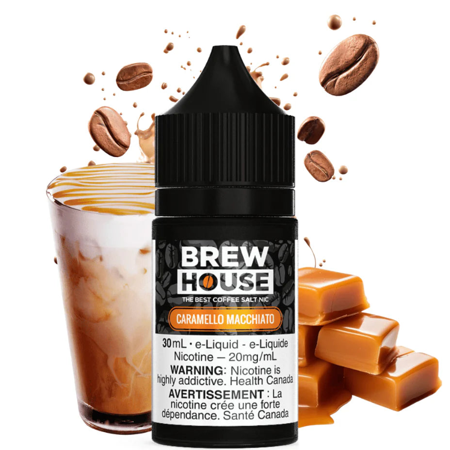 BREW H. 20MG/30ML - CARAMELLO MACCIHIATO now available at Ooh My Vape