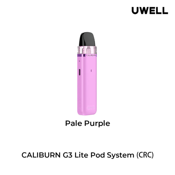 CALIBURN DEVICE (G3LITE) - PALE PURPLE now available at Ooh My Vape