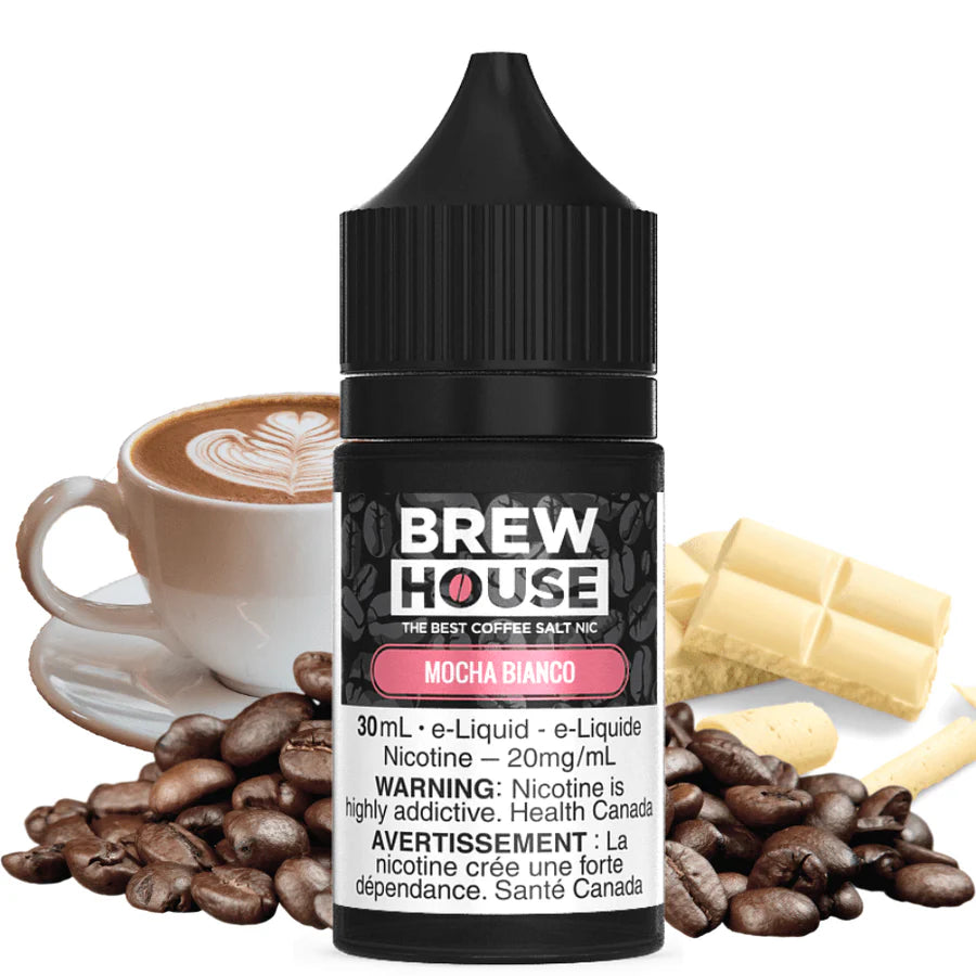 BREW H. 20MG/30ML - MOCHA BIANCO now available at Ooh My Vape